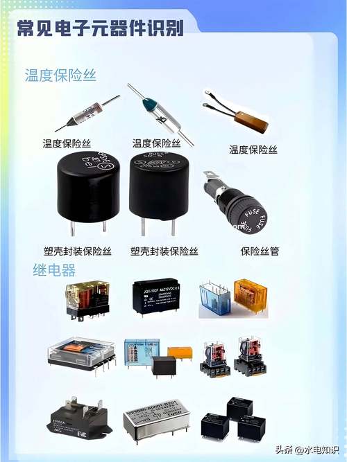 整理的最全电子元器件实物图解!常见的电子元器件,你了解多少?